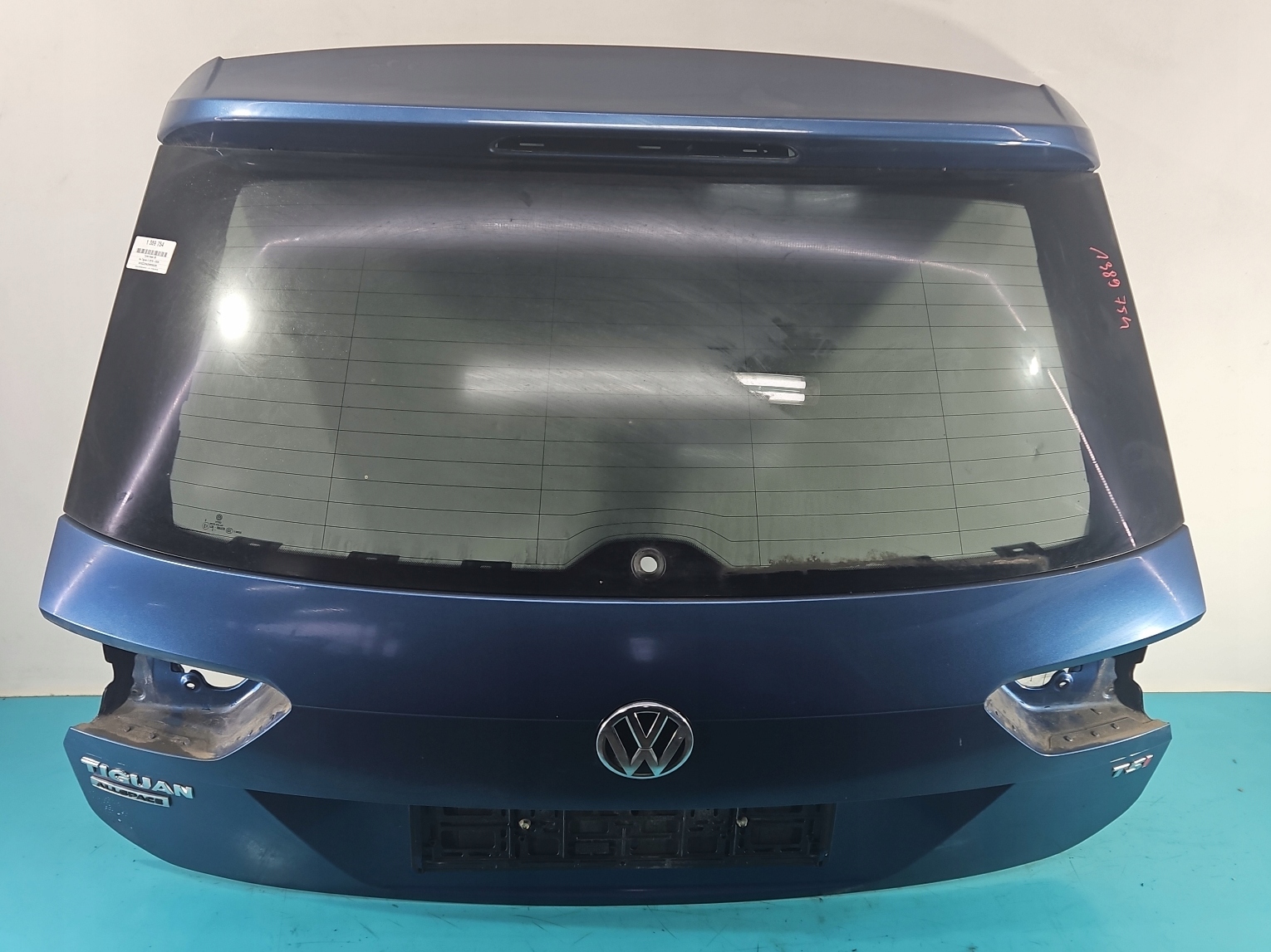 KLAPA BAGAŻNIKA SZYBA TYŁ VW TIGUAN II 5AA 5NA ALLPASCE 16- LD5L