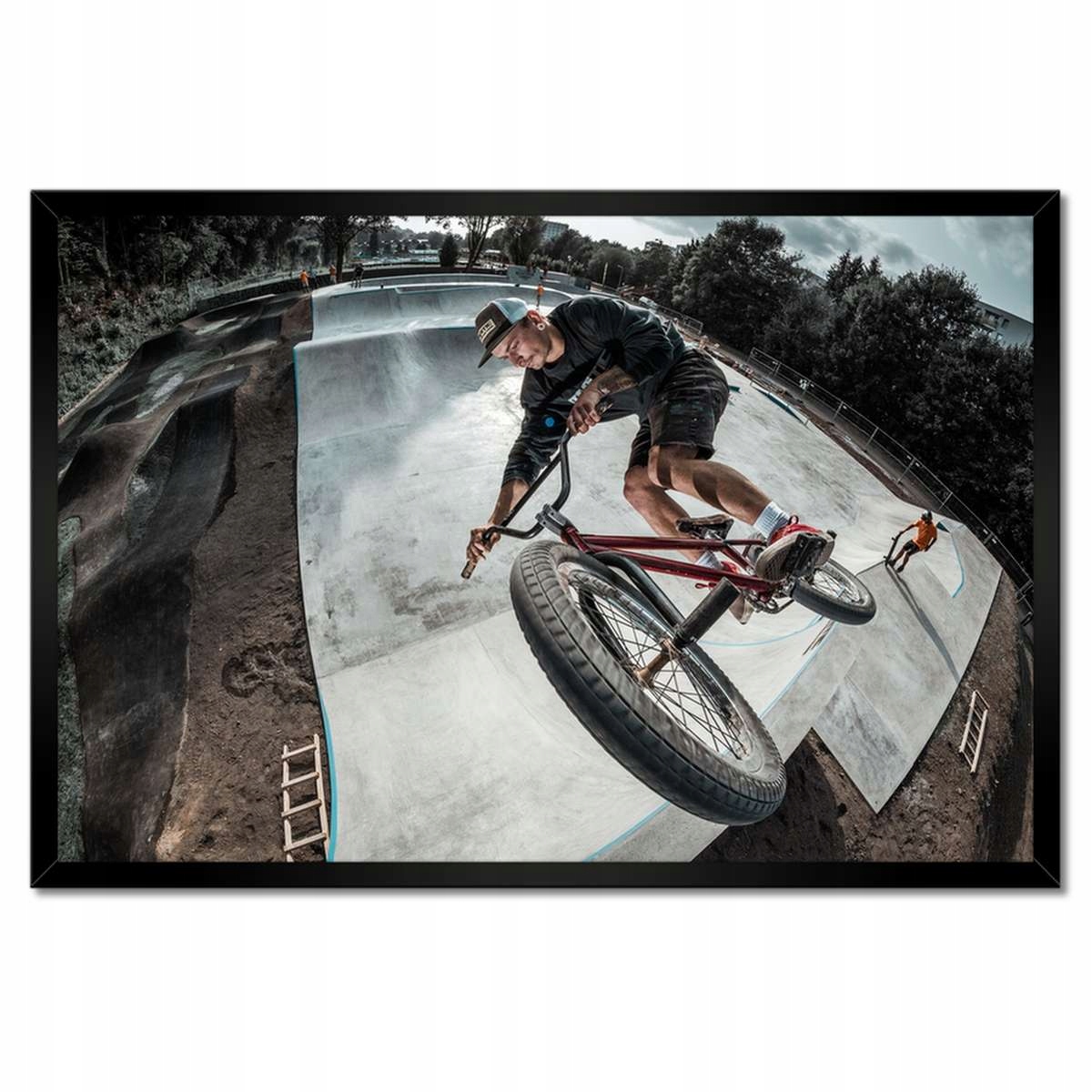 Plakáty v rámu 60x40 Bmx Sport výkonnostní skoky