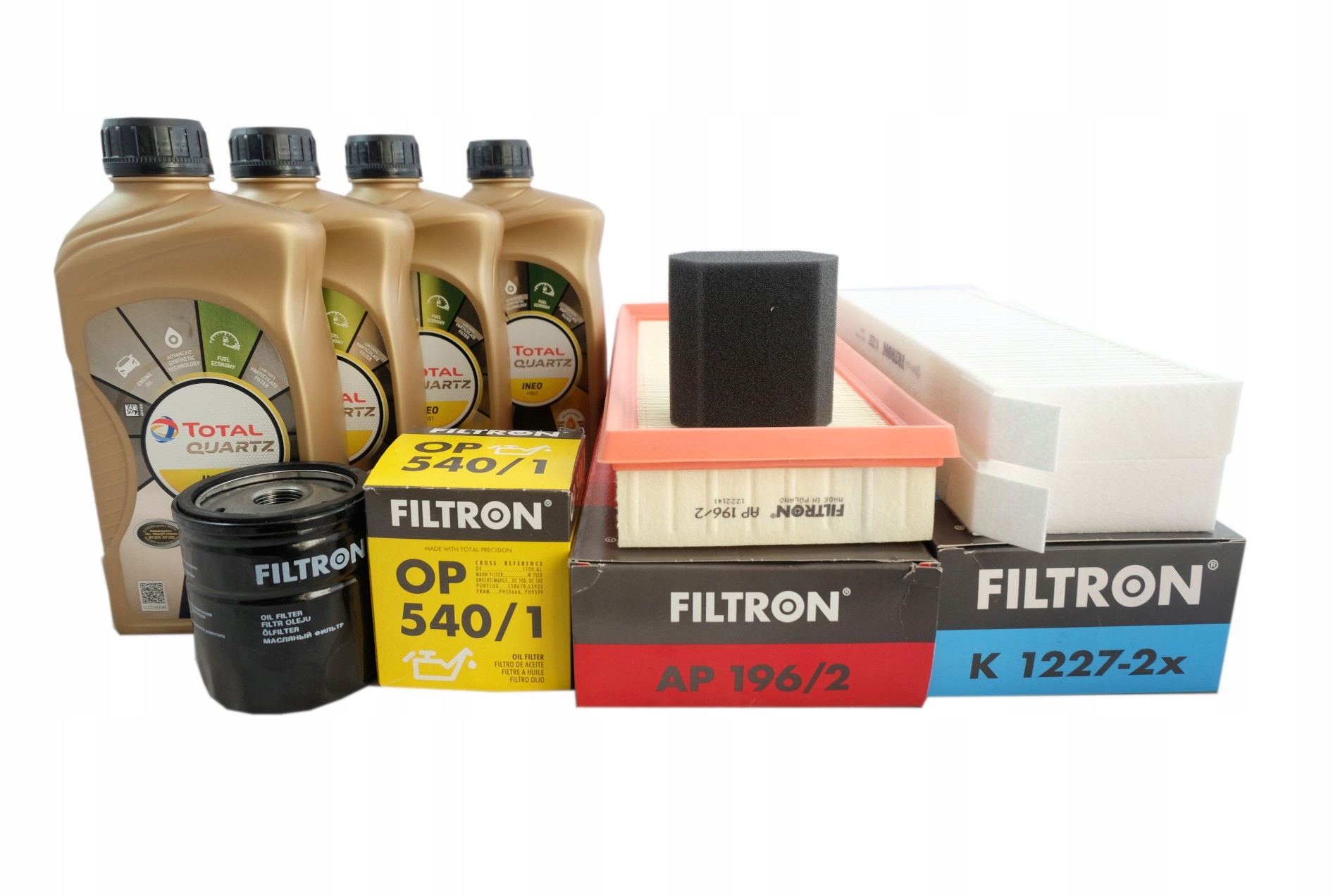 3 x Filter olej Peugeot 3008 5008 I II 1.2 2015-