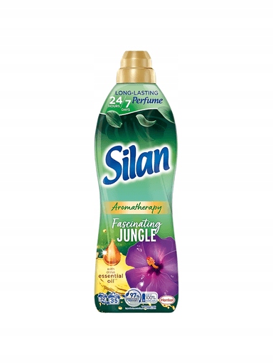 3x Silan Aromatherapy Fascinating Jungle Tekutá Aviváž tkanin 770 ml