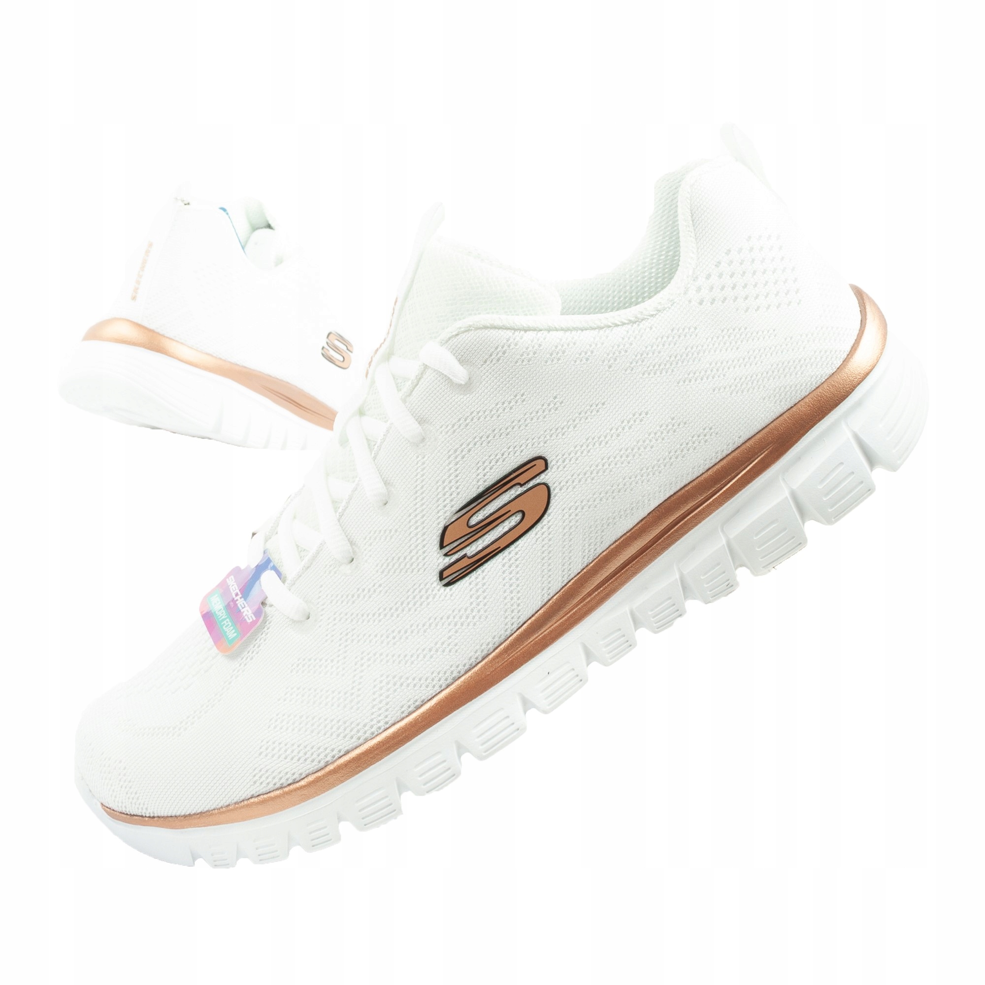 Dámské sportovní boty Skechers Graceful-Get vel. 37, pohodlné, lehké a prodyšné