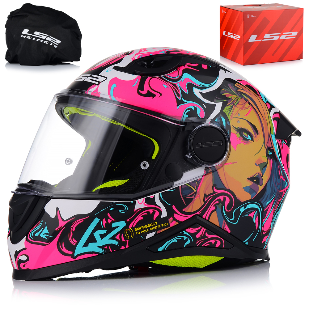 Motocyklová Prilba Pre Deti LS2 FF812 Integrálna Detská Ľahká 1250 g.