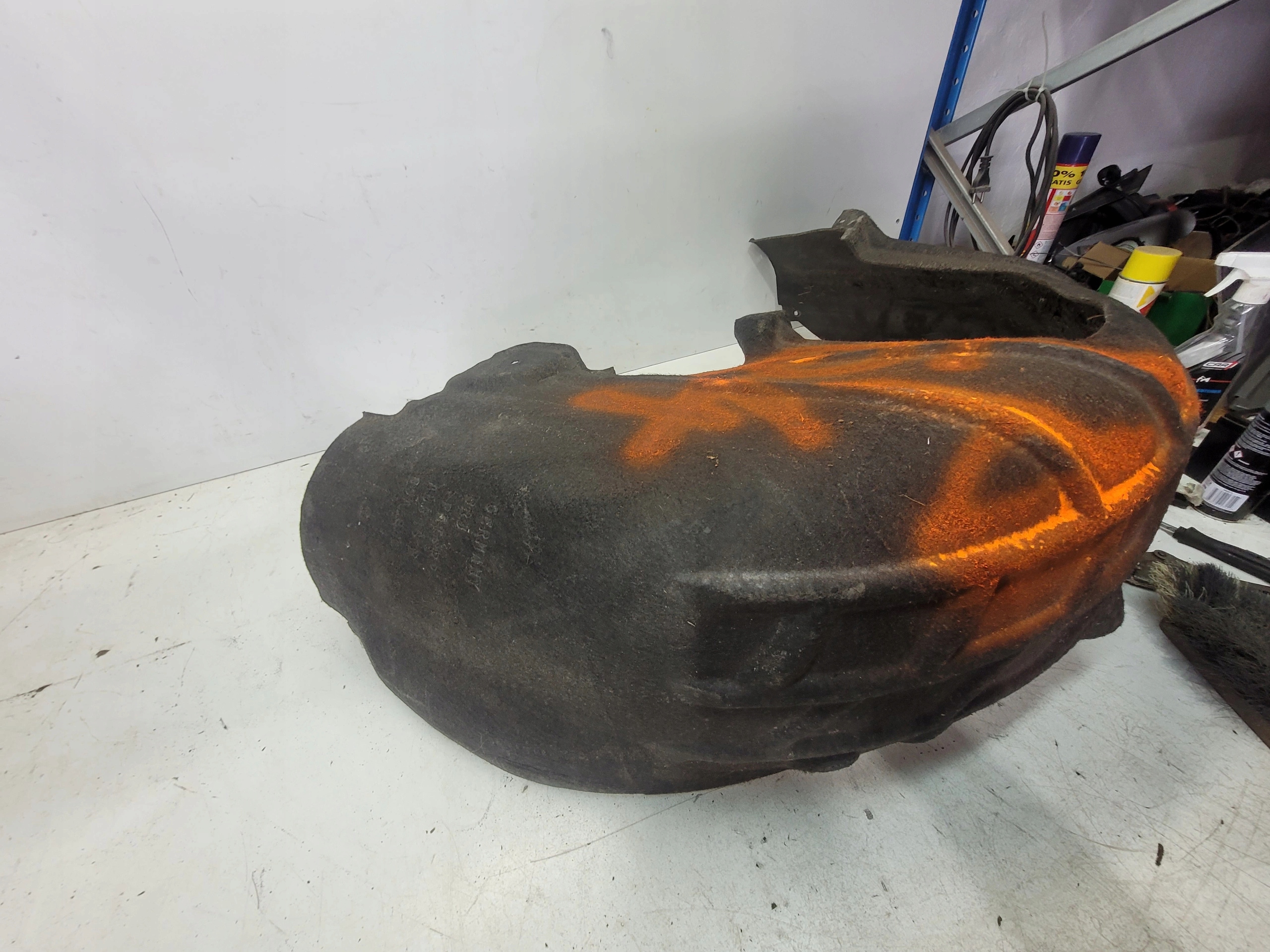mudguard MATERIAOWE left rear part AUDI Q4 E-TRON 89A810171B