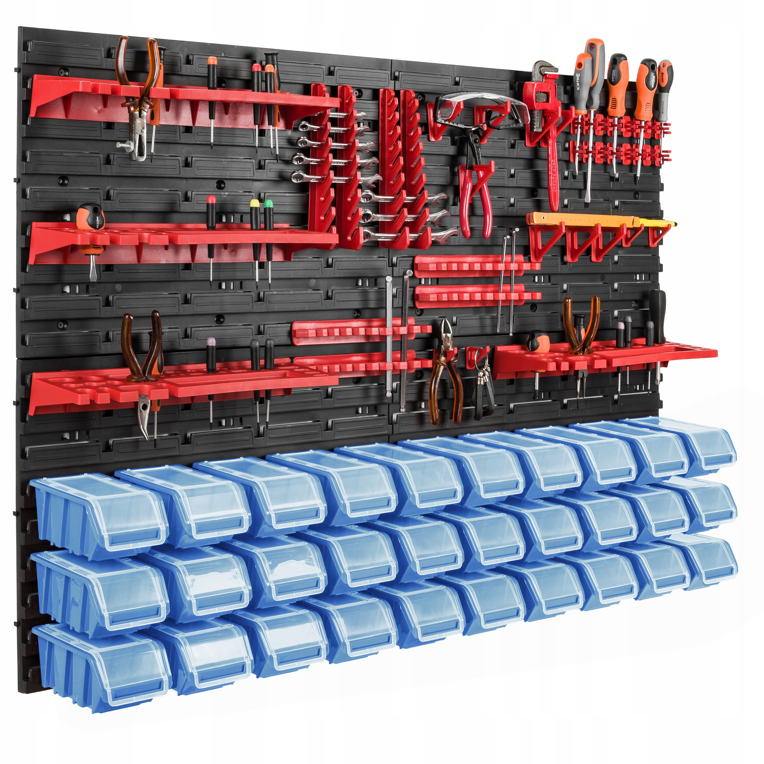Pracovní deska, nářadí 115 x 78 cm 30 boxů