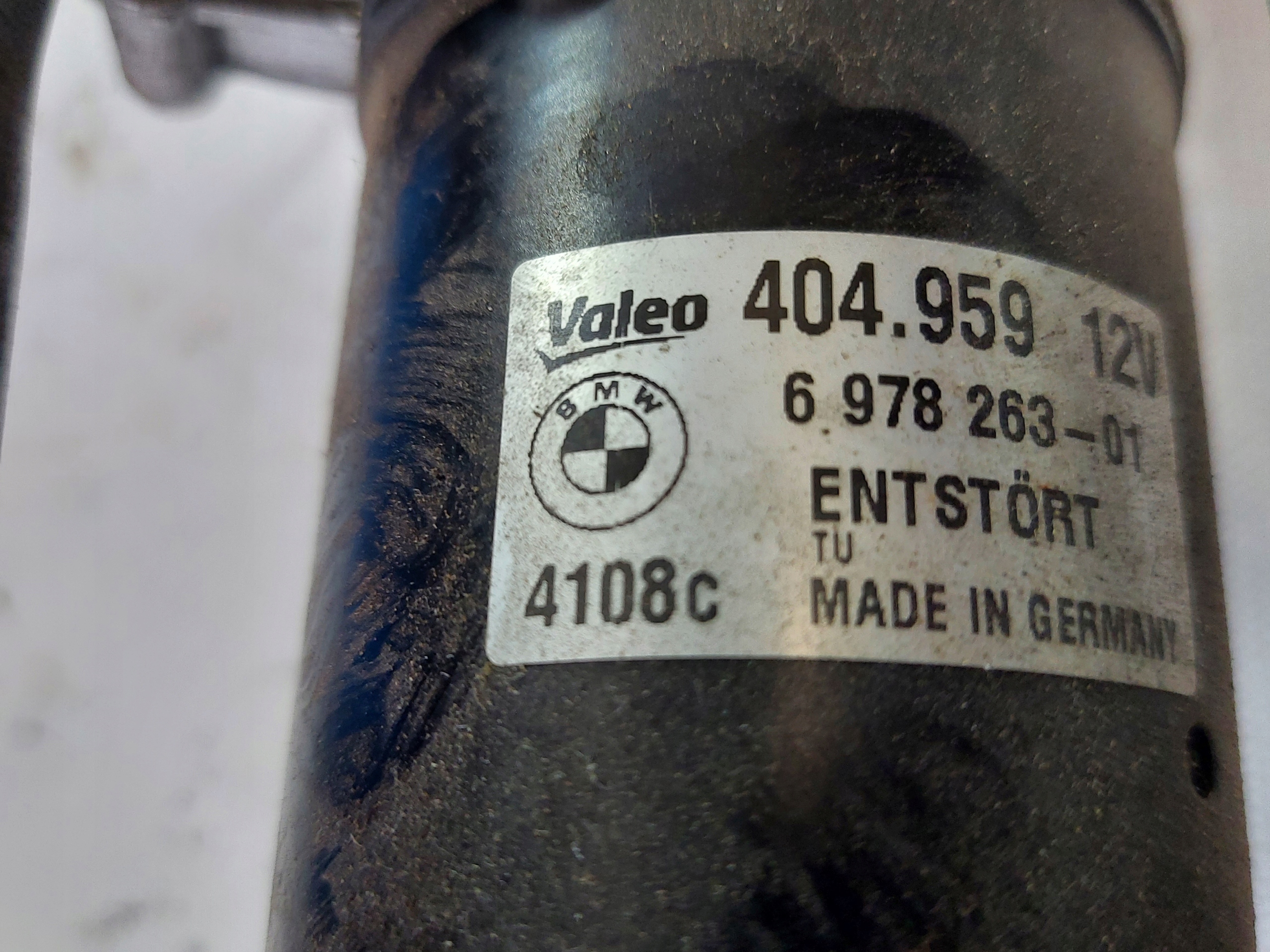 wiper mechanism BMW E91 7161711 front