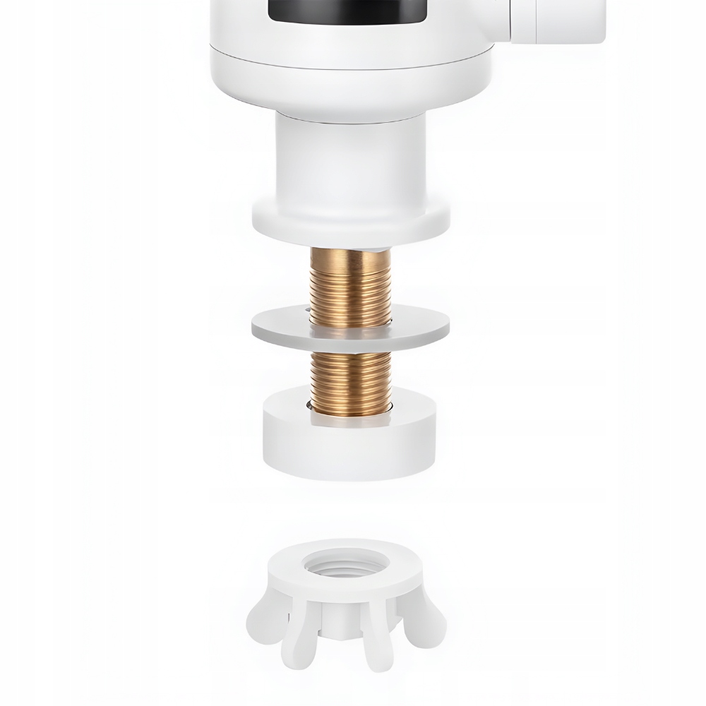 ELEKTRYCZNY PRZEPŁYWOWY PODGRZEWACZ WODY BATERIA ŁAZIENKOWA LCD 60 STOPNI Marka inna