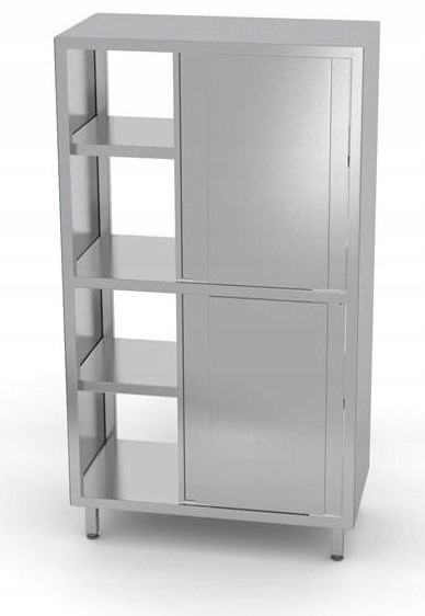 HENDI Szafa przelotowa z drzwiami suwanymi, 800x500x(H)1800 mm