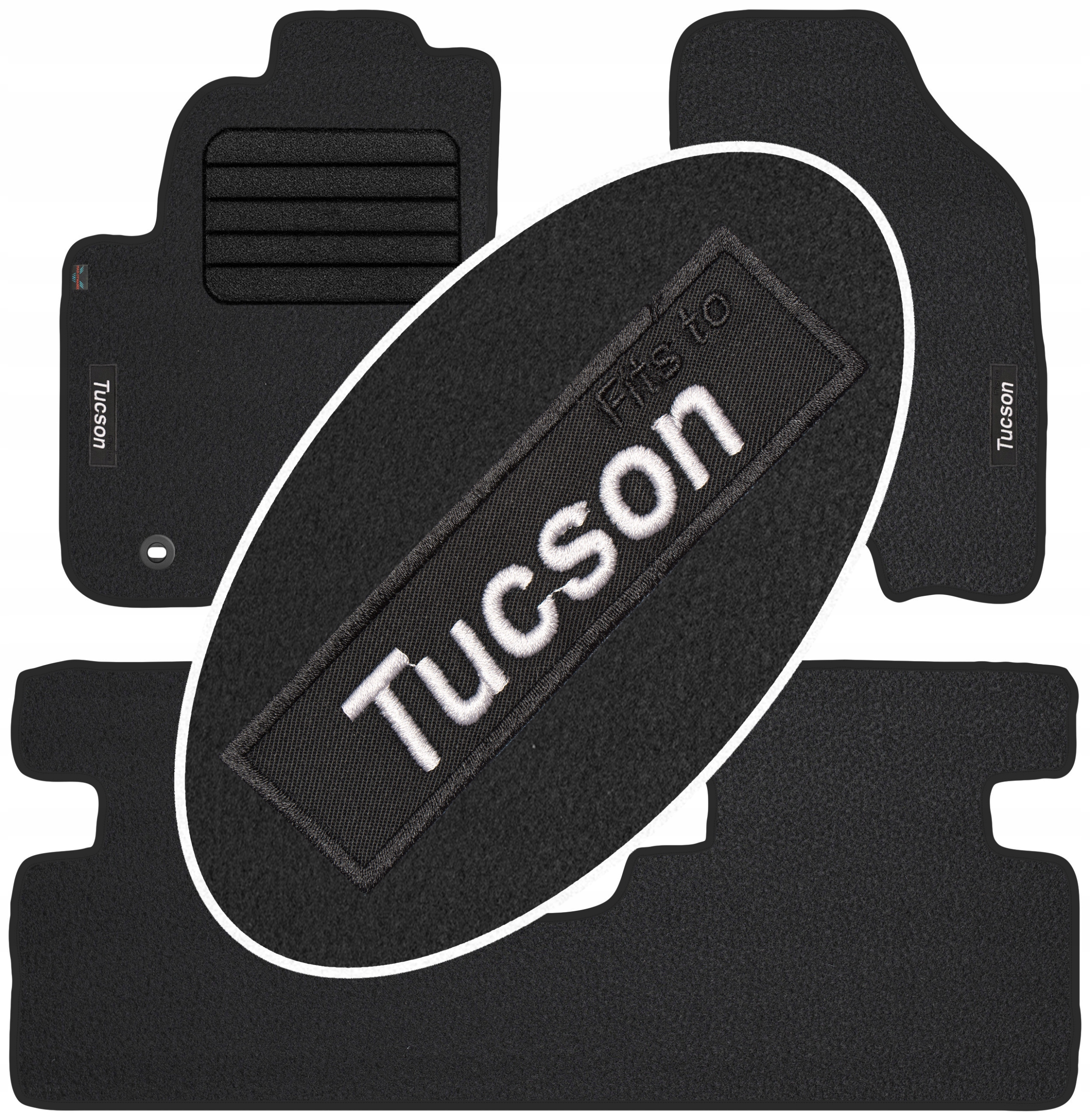 

Hyundai Tucson I 2004-2010 Welurowe z Wgrzewką