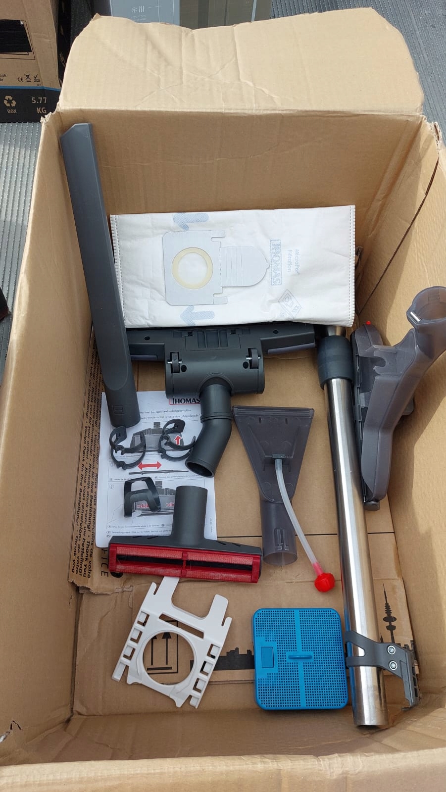 10081M/S.THOMAS PET&FAMILY ODKURZACZ PIORĄCY 1700W Rodzaj piorący