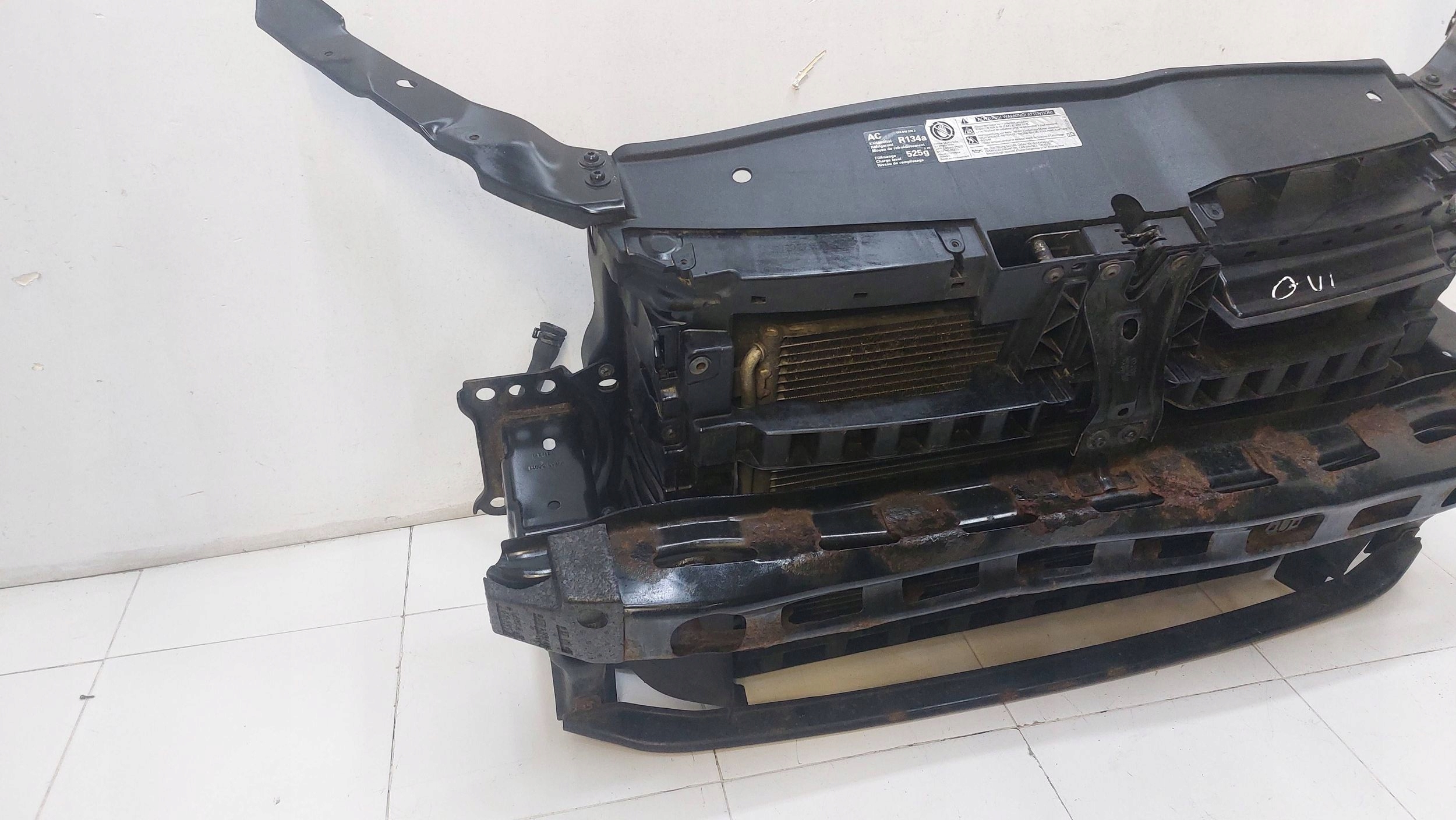 VW GOLF 6 VI 08-13r 1.2 TSI support panel for radiators sider radiator radiator KOMPLET