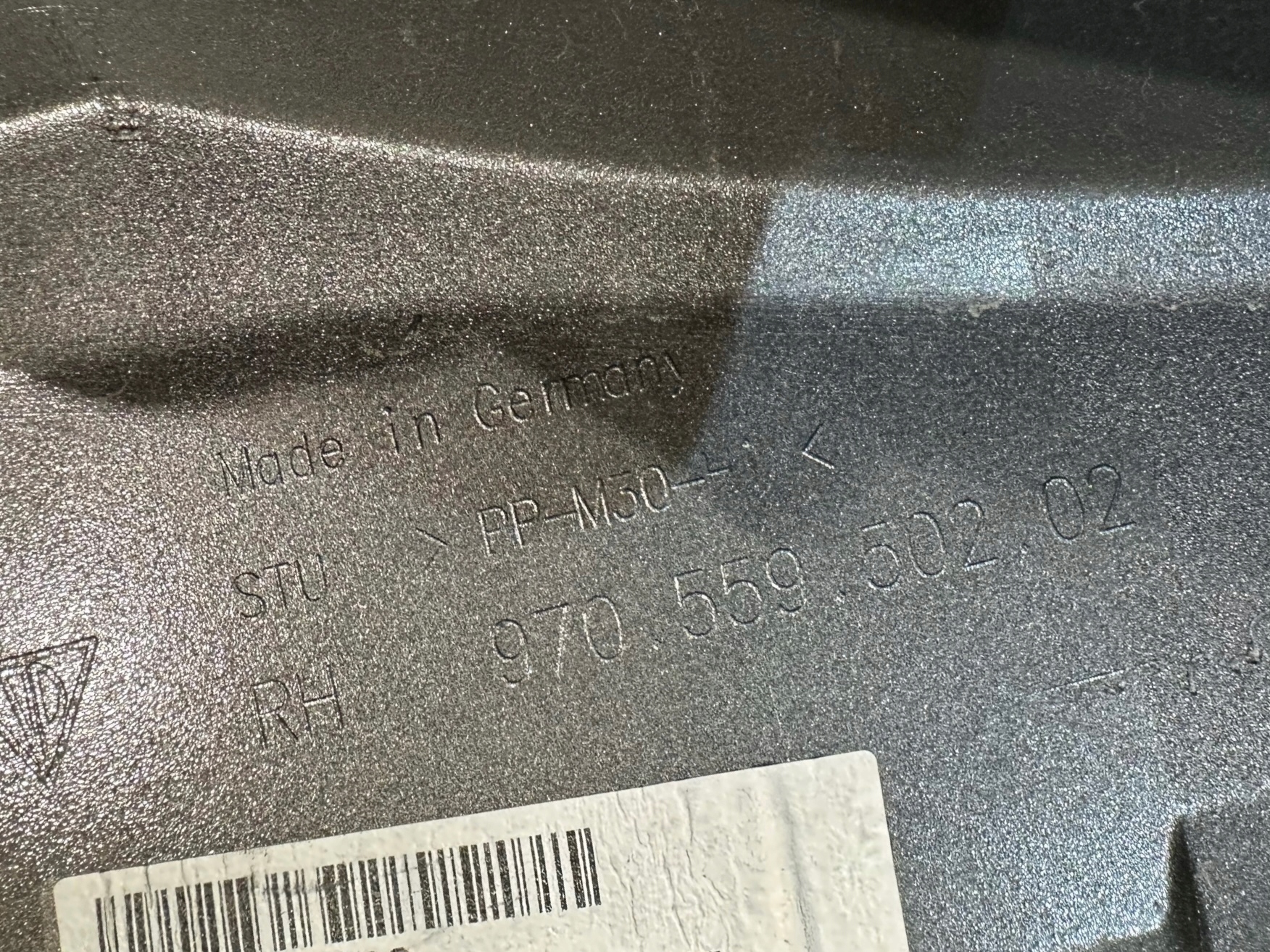PORSCHE PANAMERA 970 moulding threshold RH 97055950202