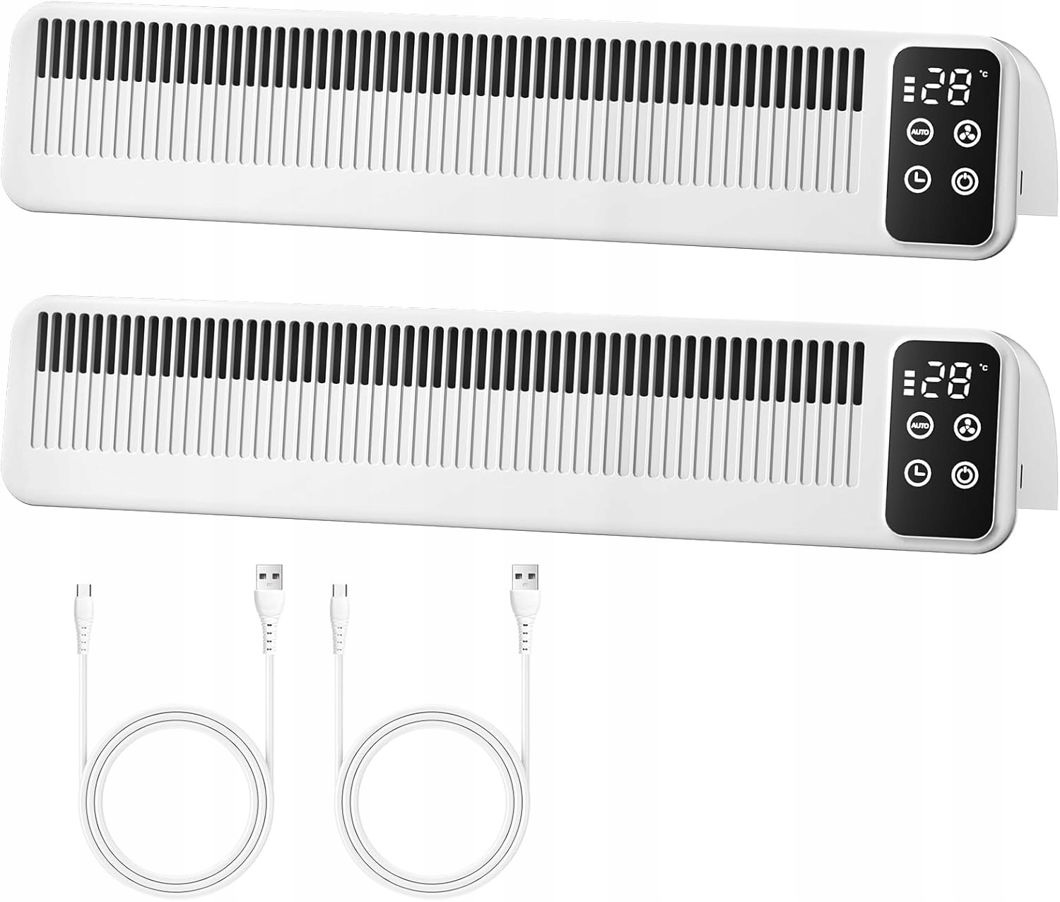 Ventilátor do radiátora Esjay HL-QNP03 2 režimy 2 ks zlepšenie cirkulácie