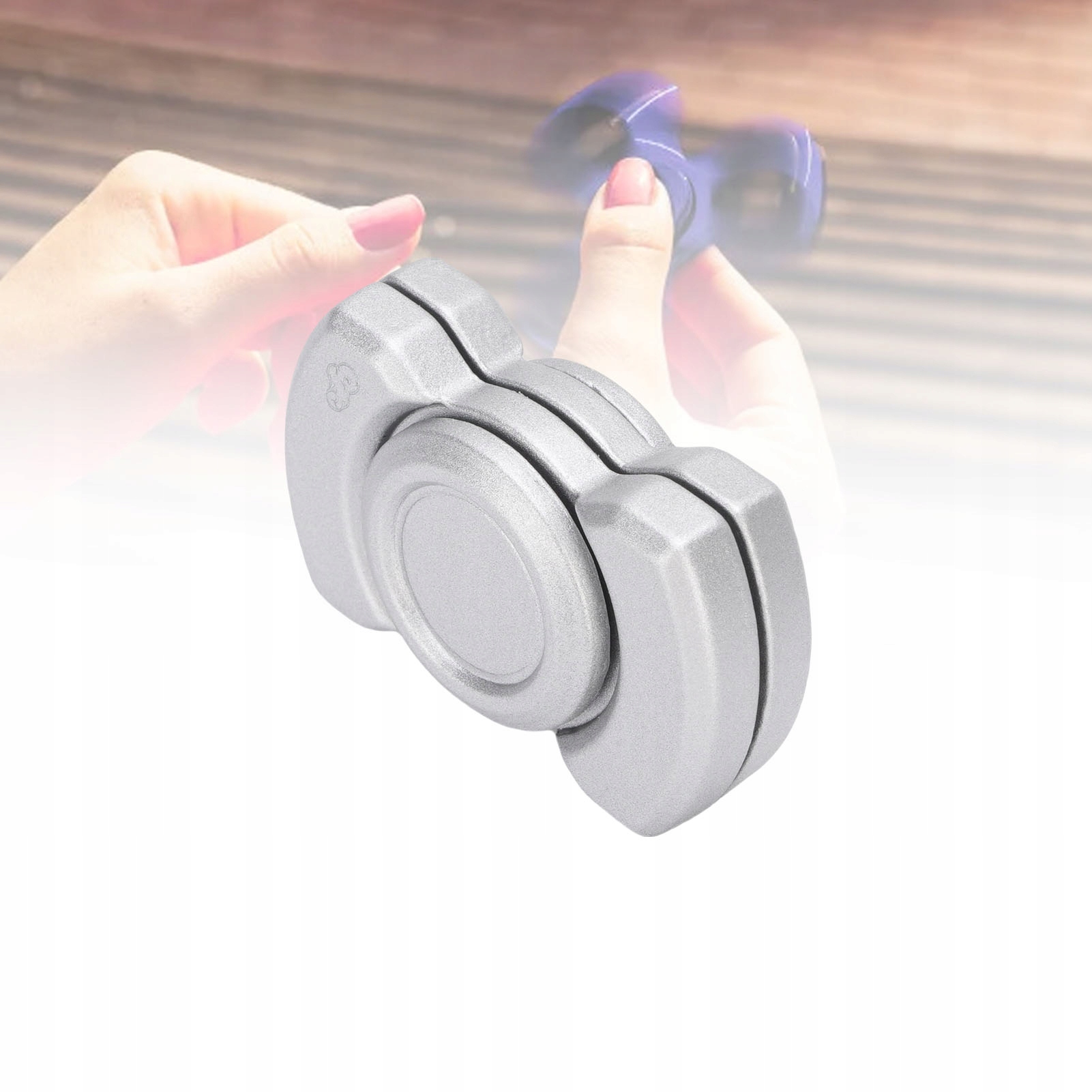 Push Card Slider Toy Зняття Стресу Опускаючий Гіроскоп Цинк Цинк 16