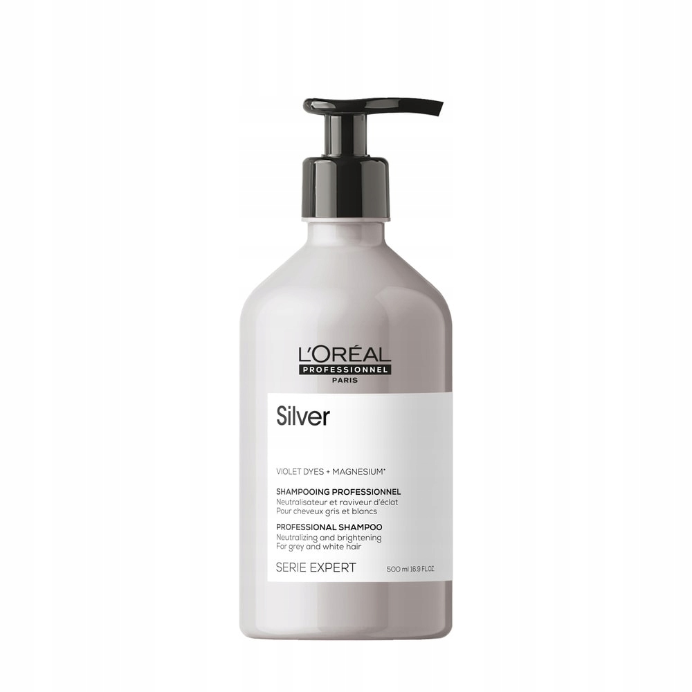 L'Oreal Professionnel Serie Expert Silver Šampon pro šedivé vlasy, 500 ml