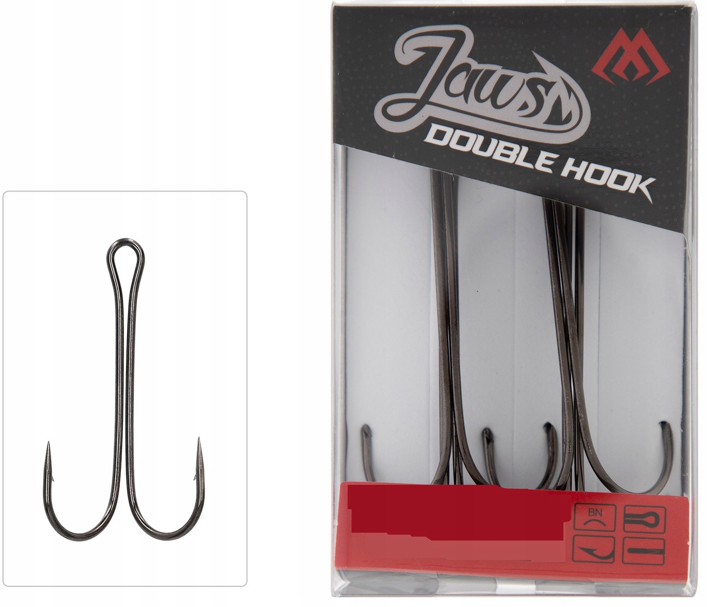 Kotwica Mikado Jaws Double Hook Podwójna nr 4/0