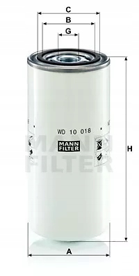 Mann-Filter WD 10 018 фильтр, рабочая сантехника