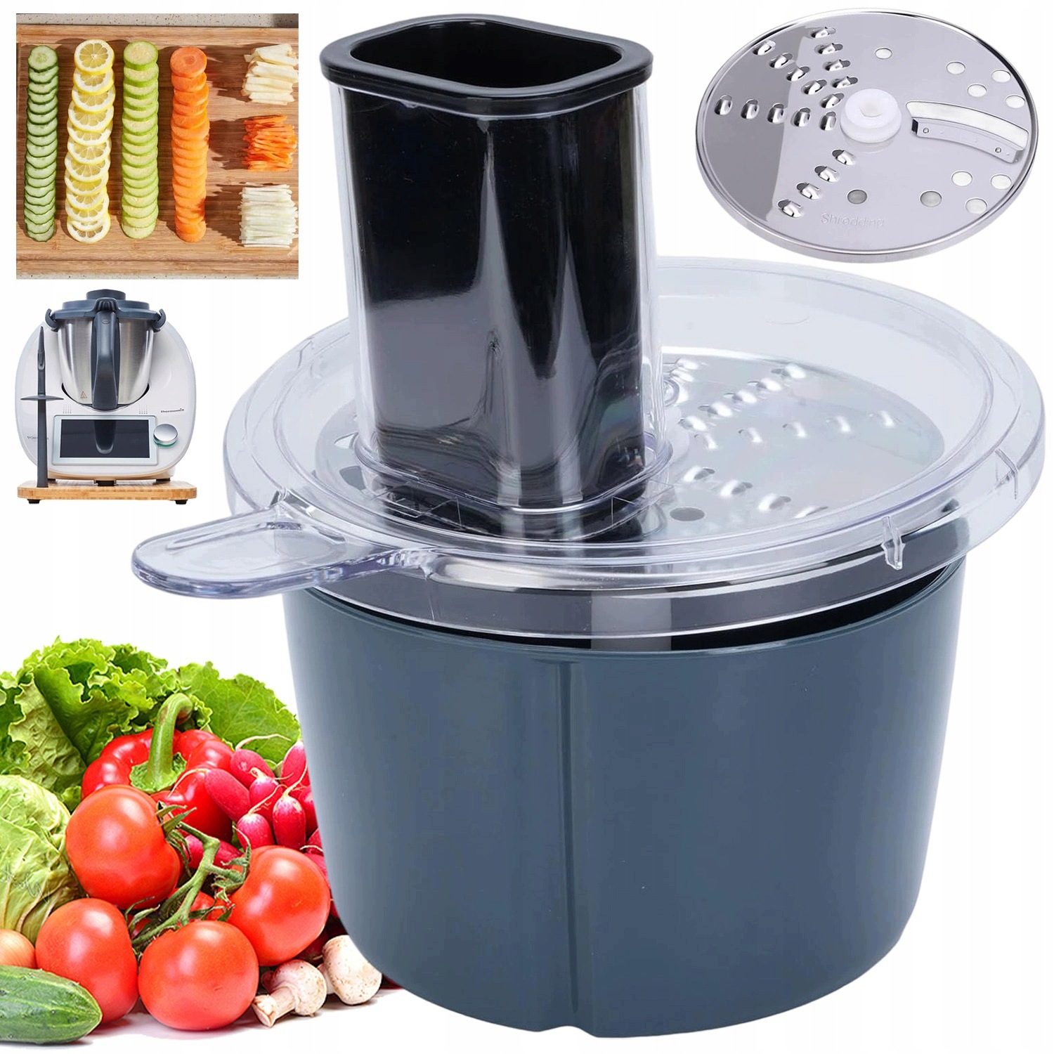 Kráječ Krájecí Nástavec Struhadlo Na Zeleniny Thermomix TM5 6
