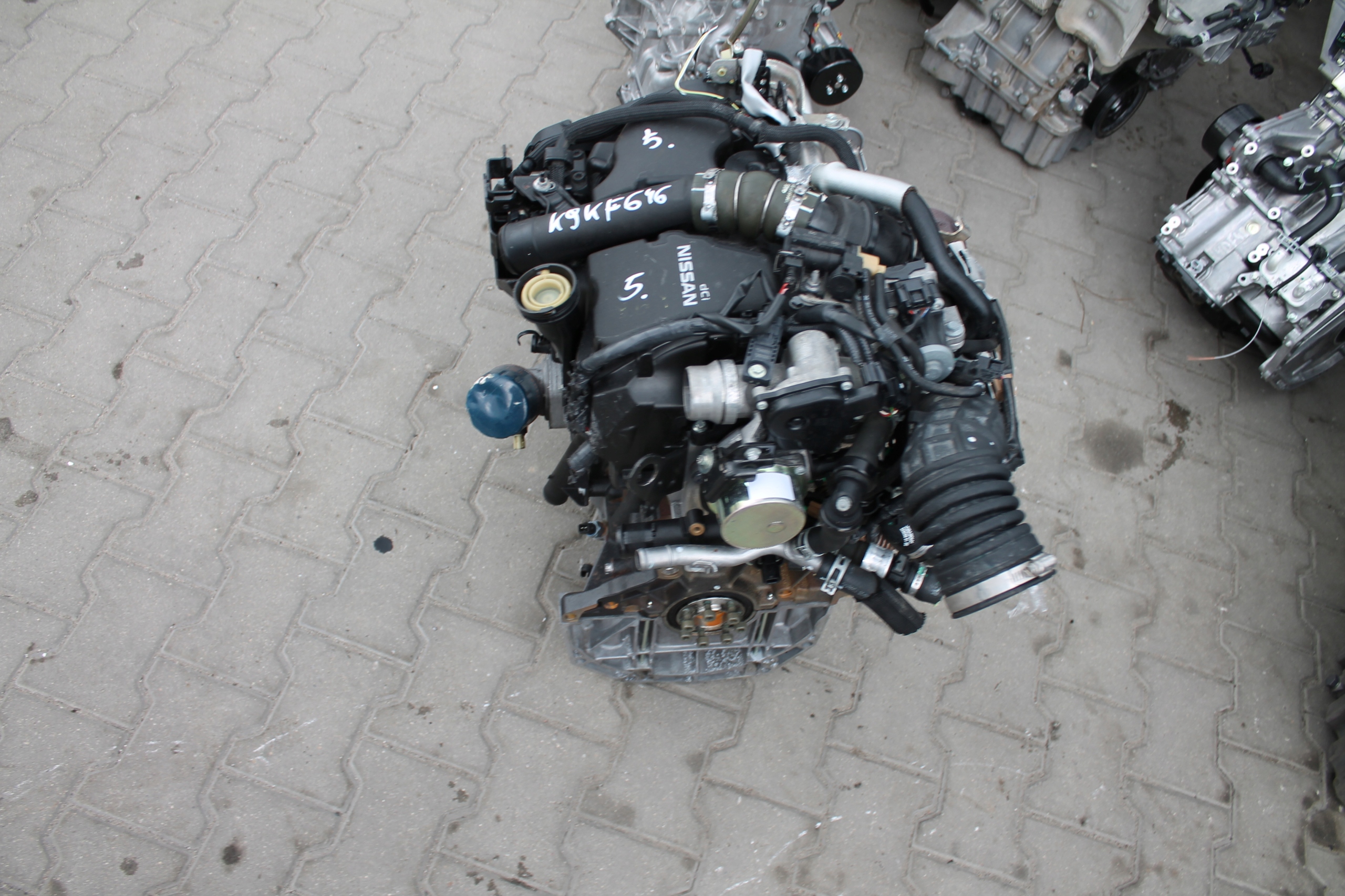 engine complete RENAULT 1,5 DCI K9KF646