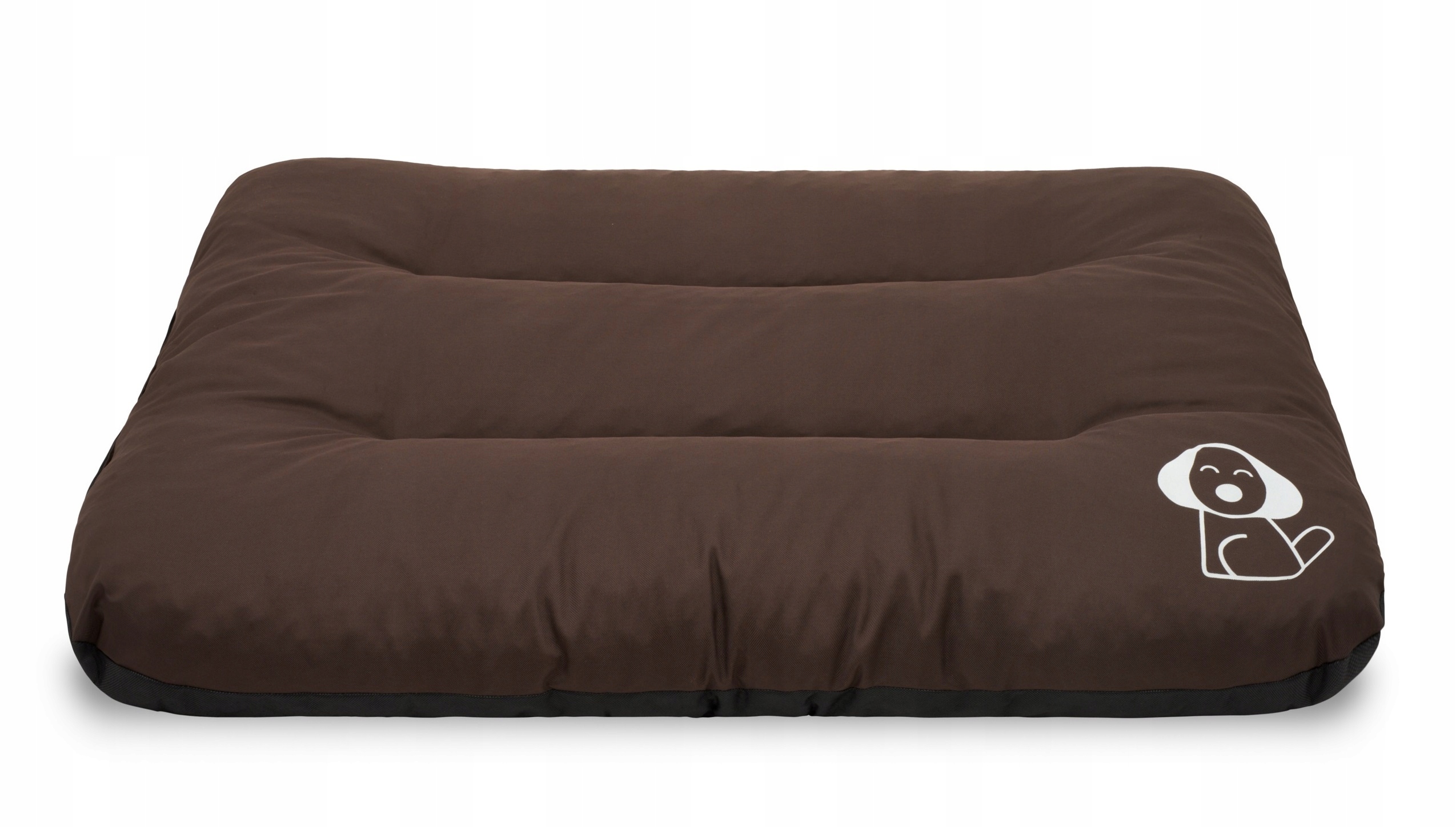Wysoki materac legowisko dla psa poduszka sofa 120x85 XXXL brązowe