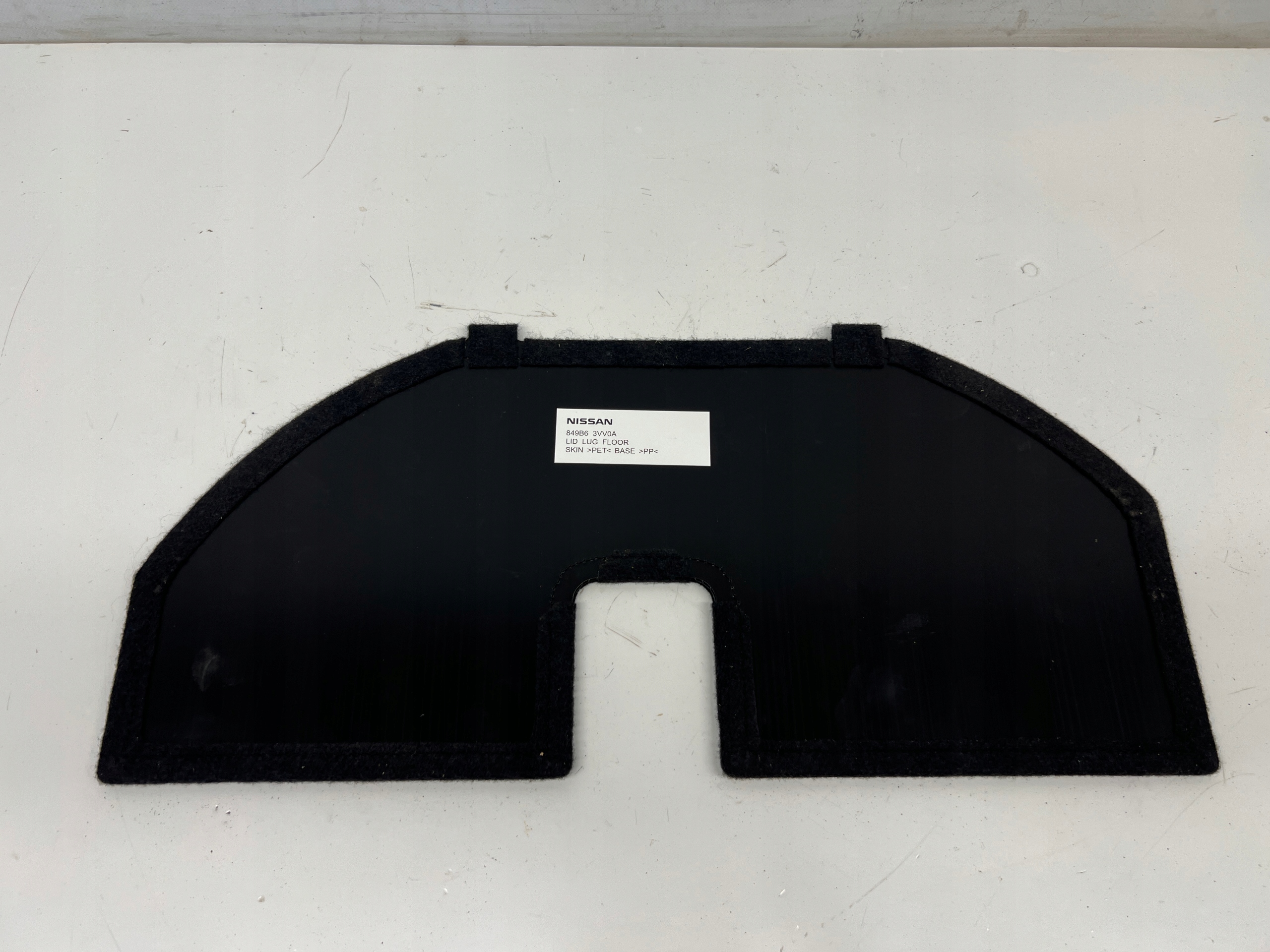 Nissan Note II E12 floor mats boot 849B63VV0A