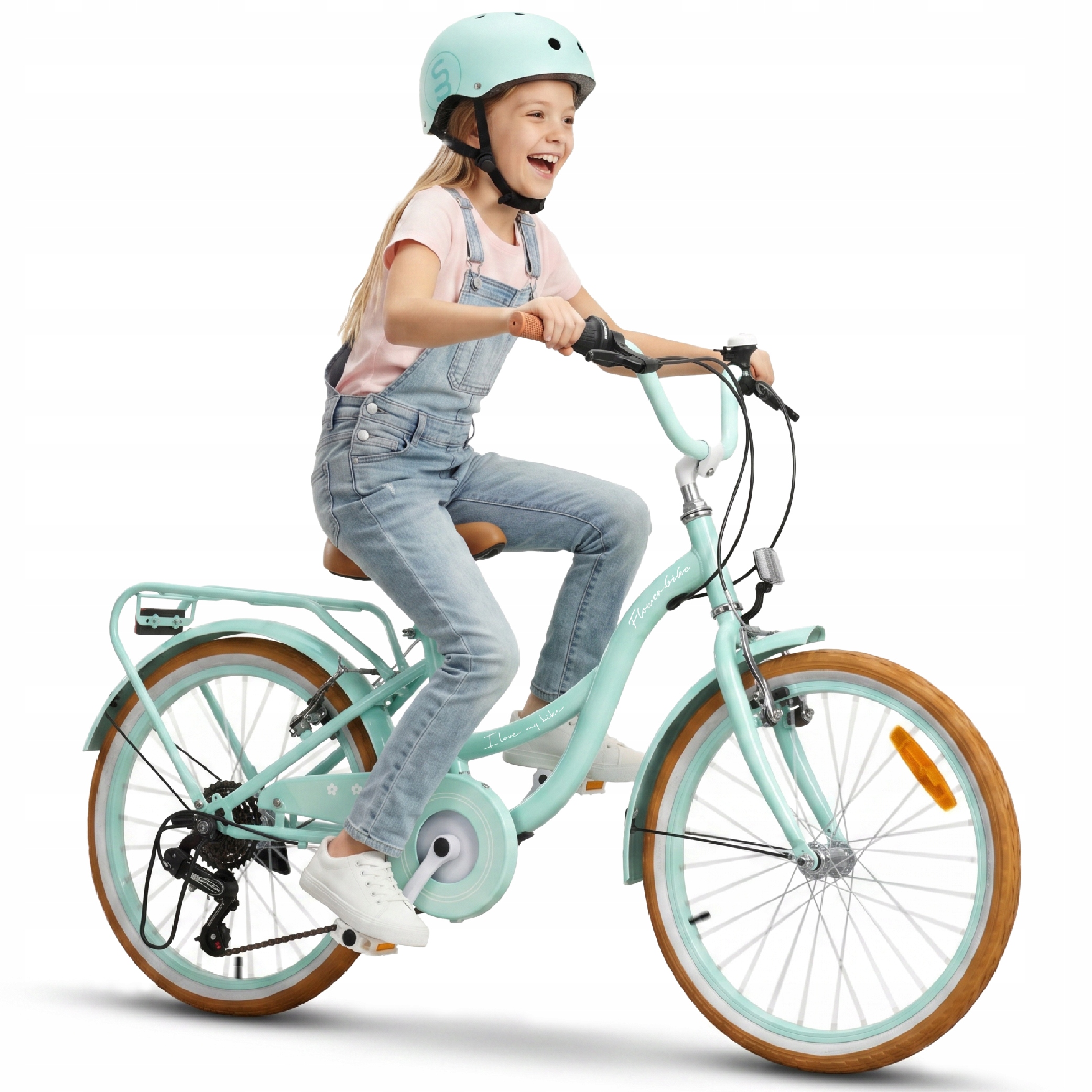 Dětské kolo 20 palců pro dívku Shimano 6 rychlostních stupňů 6 7 8 let Retro