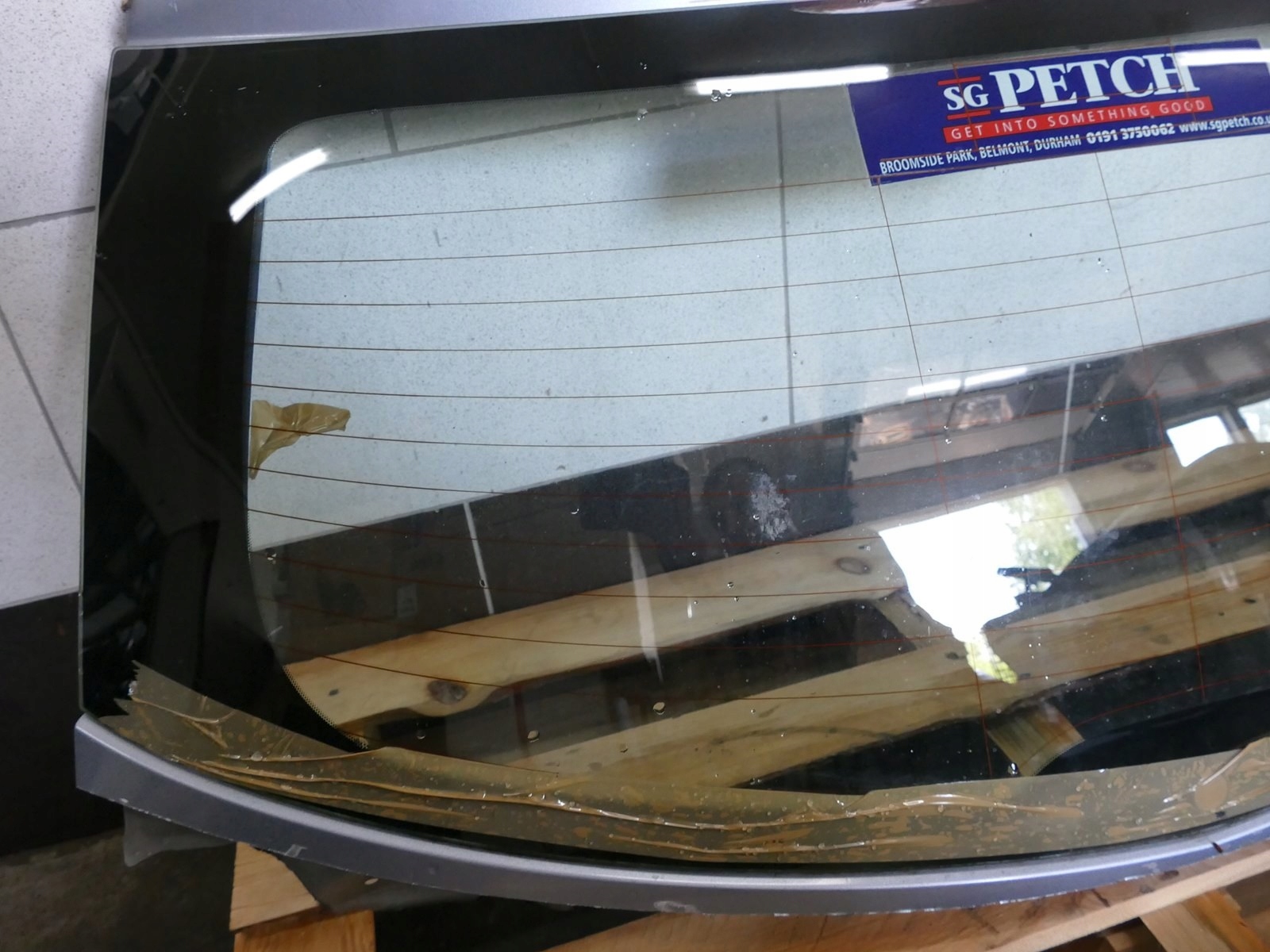 MAZDA 6 GH LIFT KOMBI window bonnet boot rear part