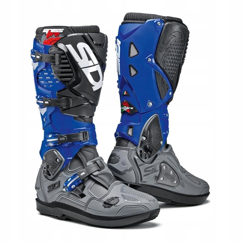 Topánky Sidi Crossfire 3 Srs Grey/blue/black Darčeky