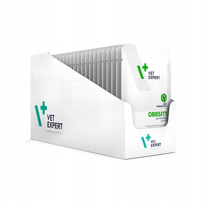 Levně 4T VetExpert Cat Obesity Kapsička 12 x 100 g