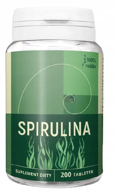 

Spirulina 500 mg 200 tabletek Nanga