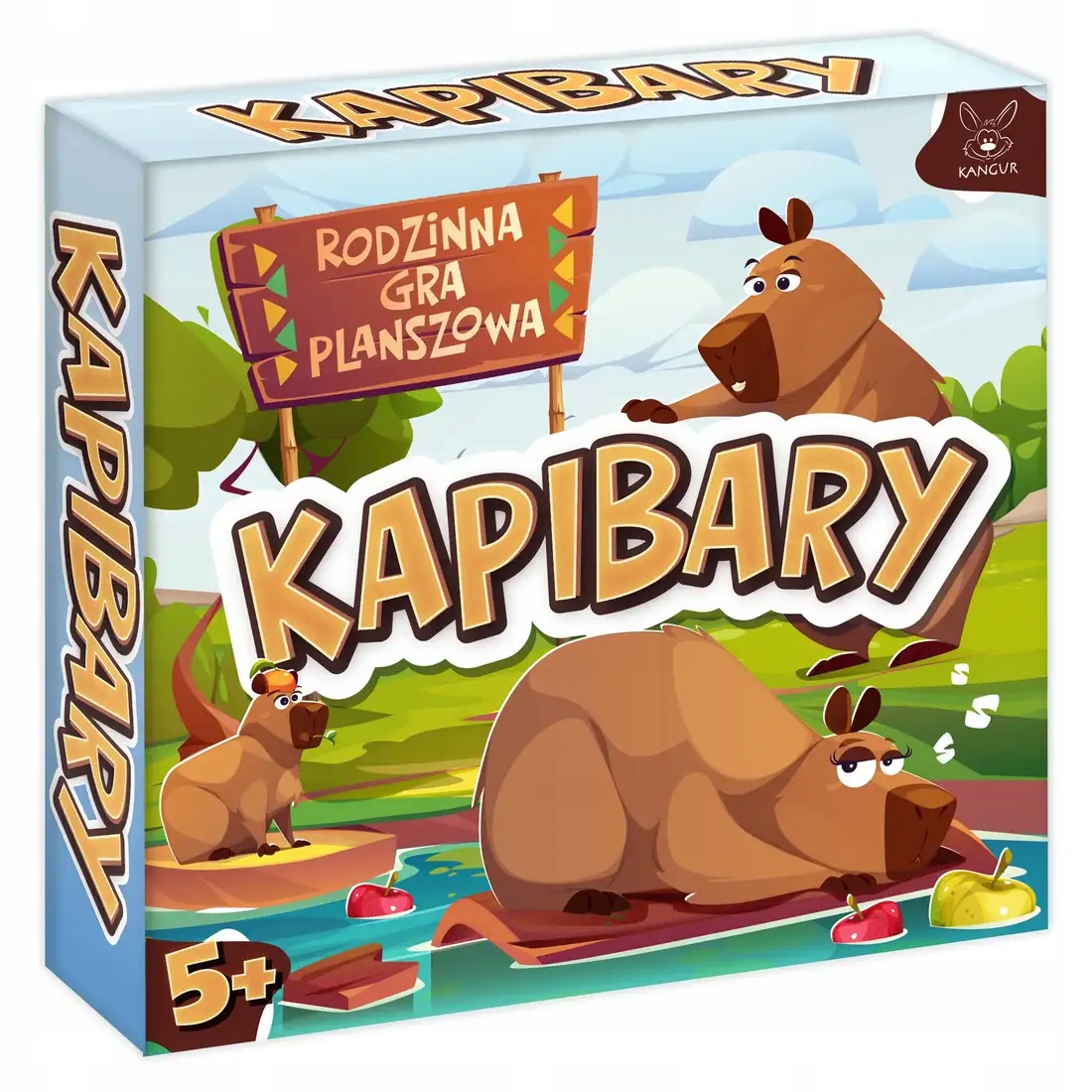 Kapibary. Rodzinna gra planszowa Kangur