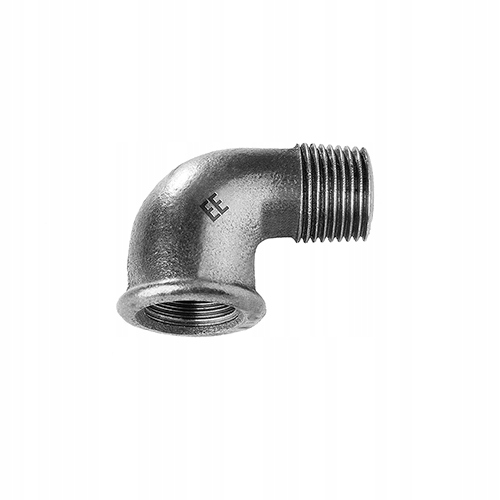 

Kolano Ocynkowane 1/2" 90 gwint zewn/wew