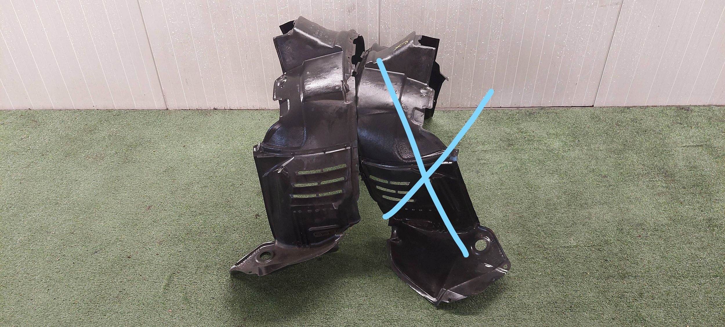 mudguard left front LEXUS RX 03-09 original 53806-48020