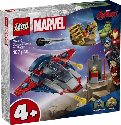 stavebnice Lego Heroes 76319 Kapitán Amerika versus Thanos