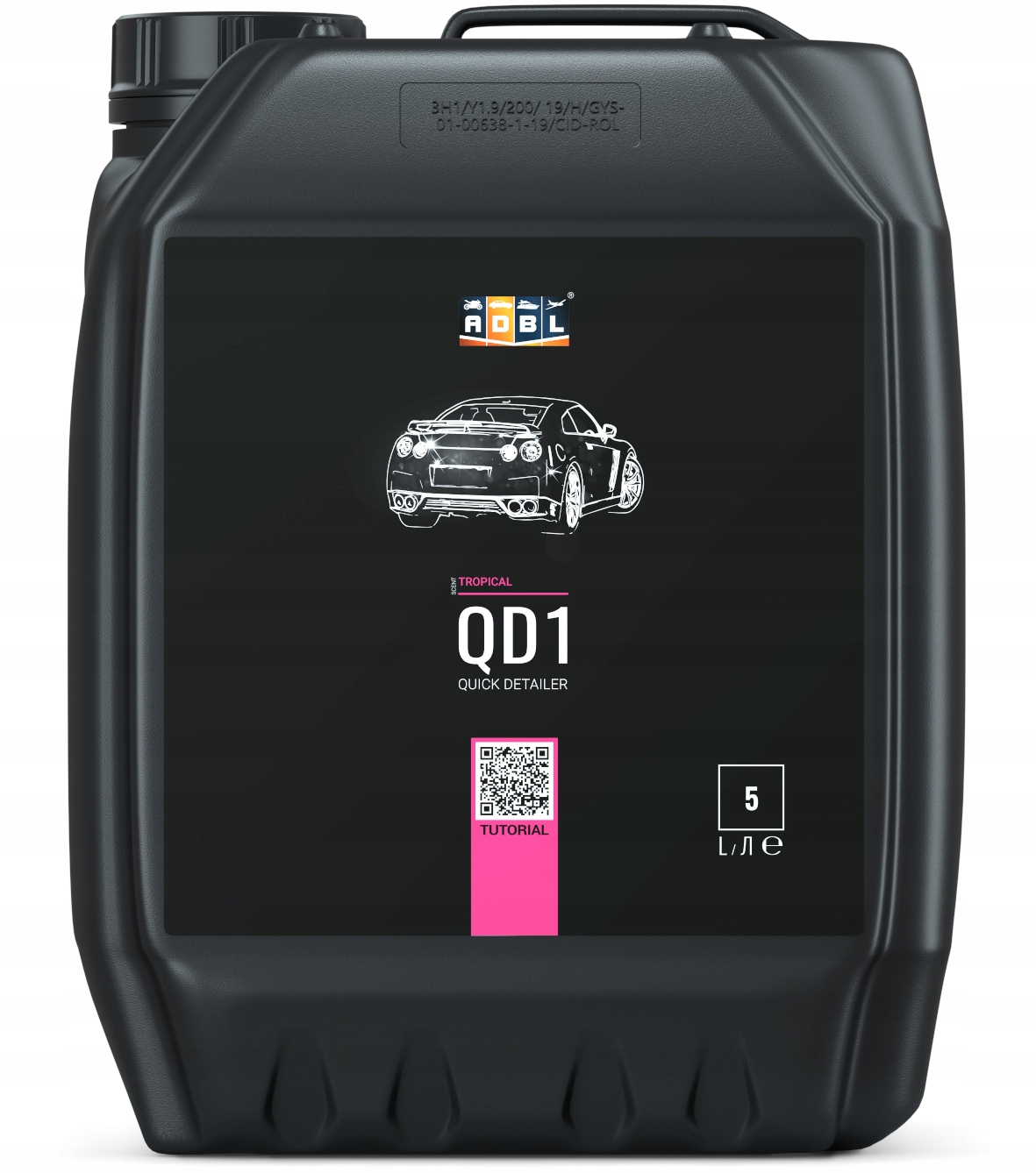 Adbl QD1 Quick Detailer для глянцевого лаку 5000 мл