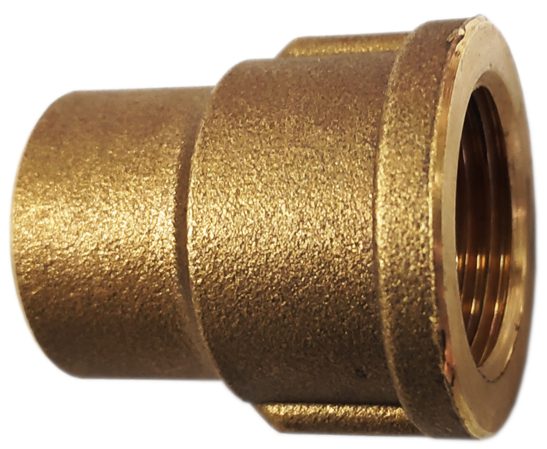 

Mufa redukcyjna mosiężna 3/8''x1/2''