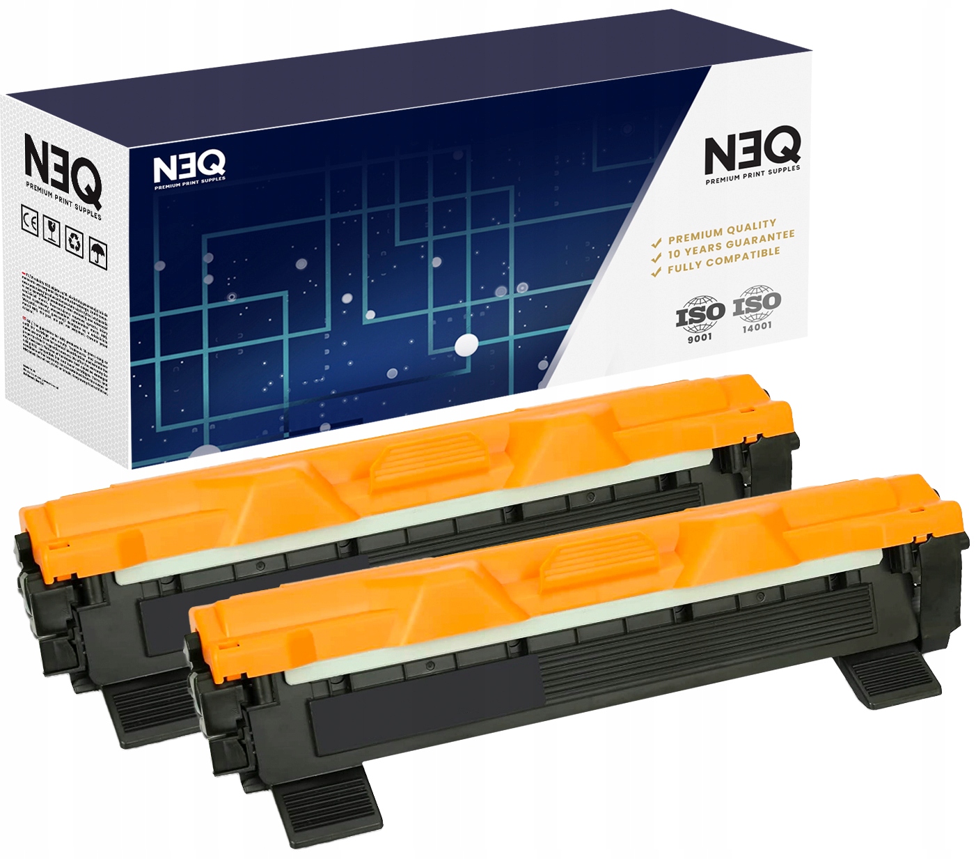 

2x Toner Brother TN-1030 HL1110 DCP-1510E DCP-1512