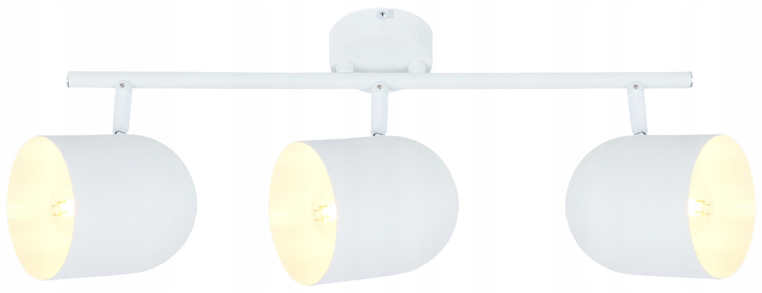 Biele stropné svietidlo 3X40W E27 Azuro Candellux