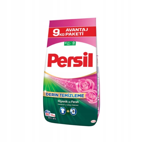 Levně Persil Deep Clean, Prací Prášek, Powder Rose, 9KG