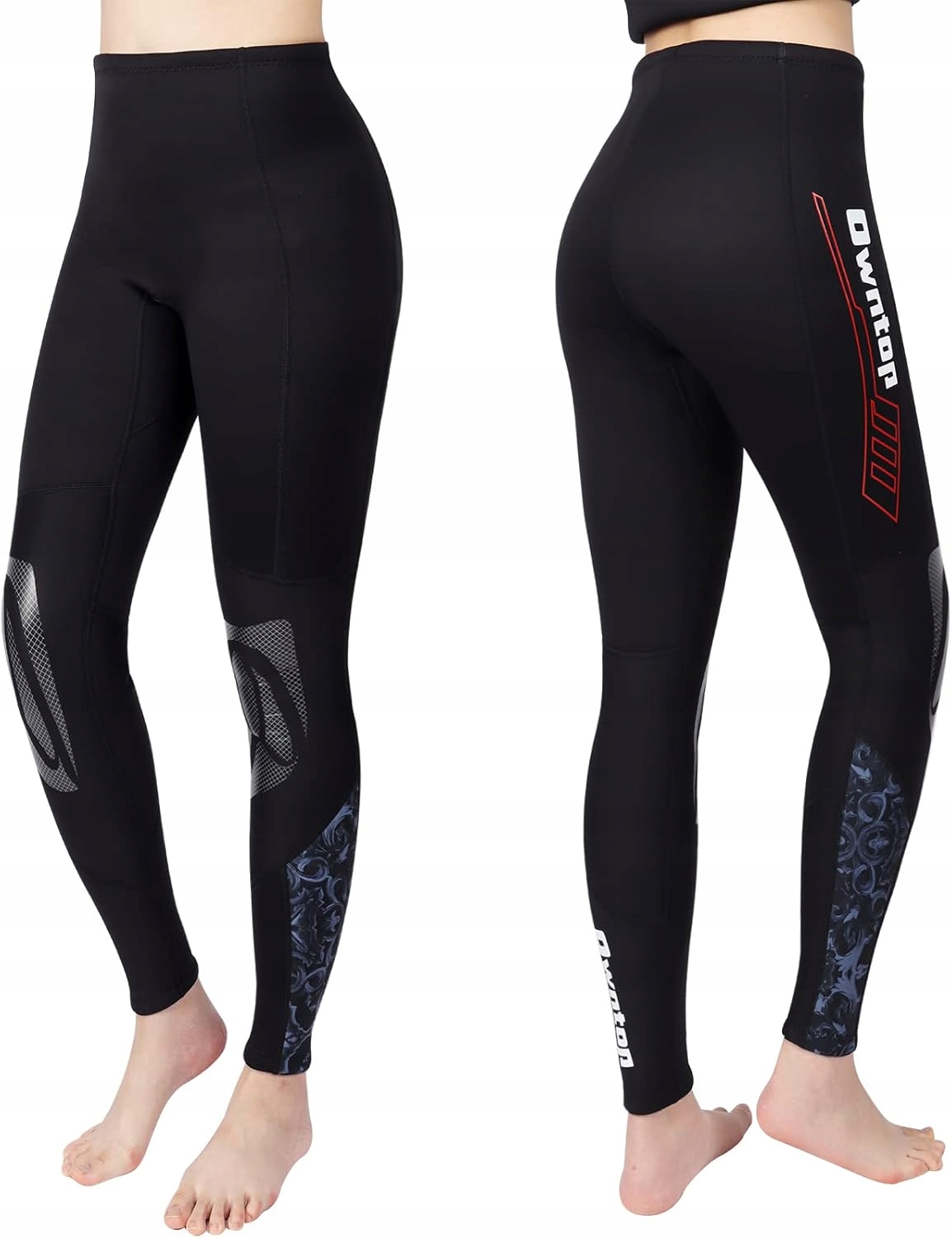 Z190 Owntop Neoprenowe Spodnie unisex 3mm Spodnie do Nurkowania L