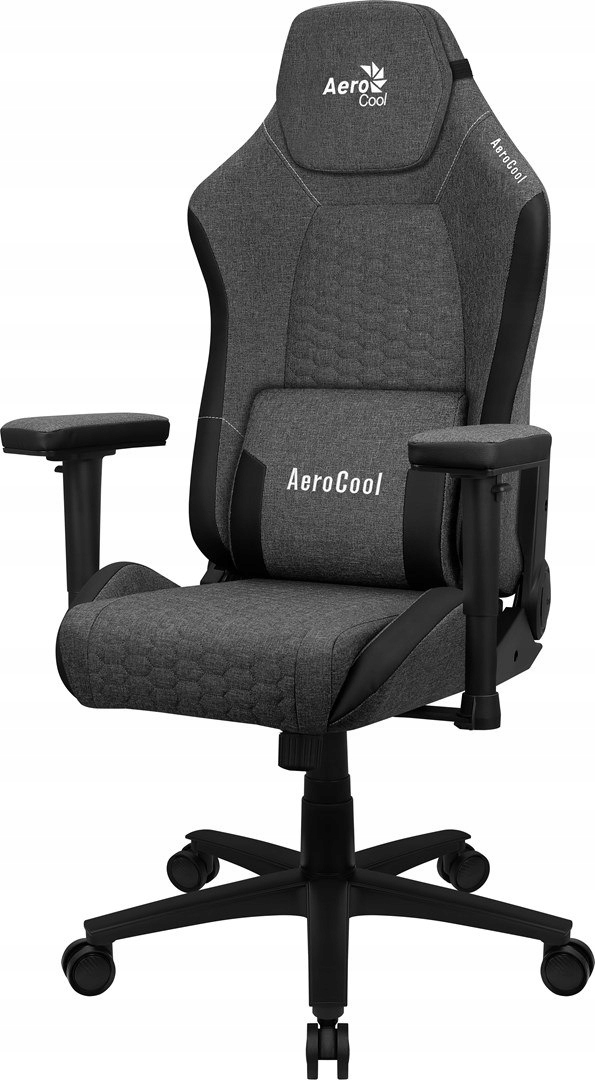 Fotel Aerocool Crown AeroWeave Ash Black