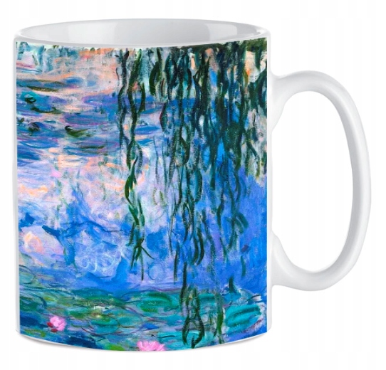 

Kubek znane obrazy Lilie Wodne Claude Monet