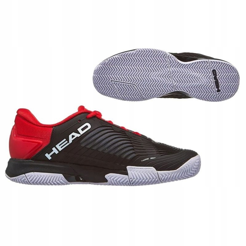 Tenisové Boty Head Revolt Pro 4.5 Clay Black/red Men 41