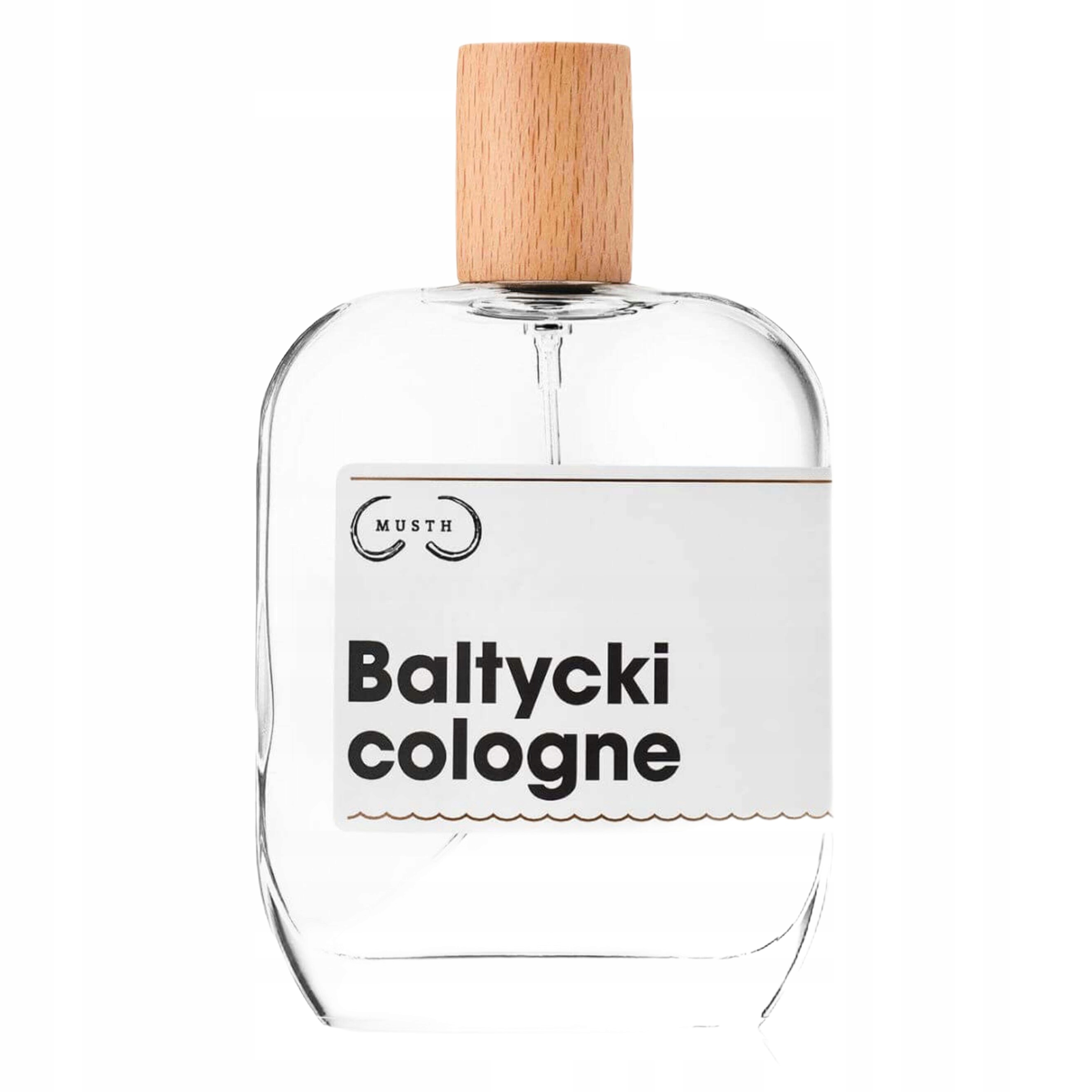 Přírodní kolínská voda aftershave parfém Musth Baltycki Cologne 100 ml