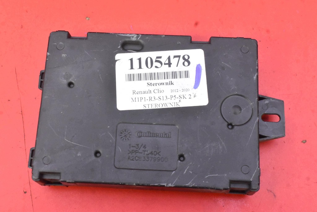 control unit module BCM 284B18663R RENAULT CLIO 4 IV 1.5 DCI 75 KM 12-20