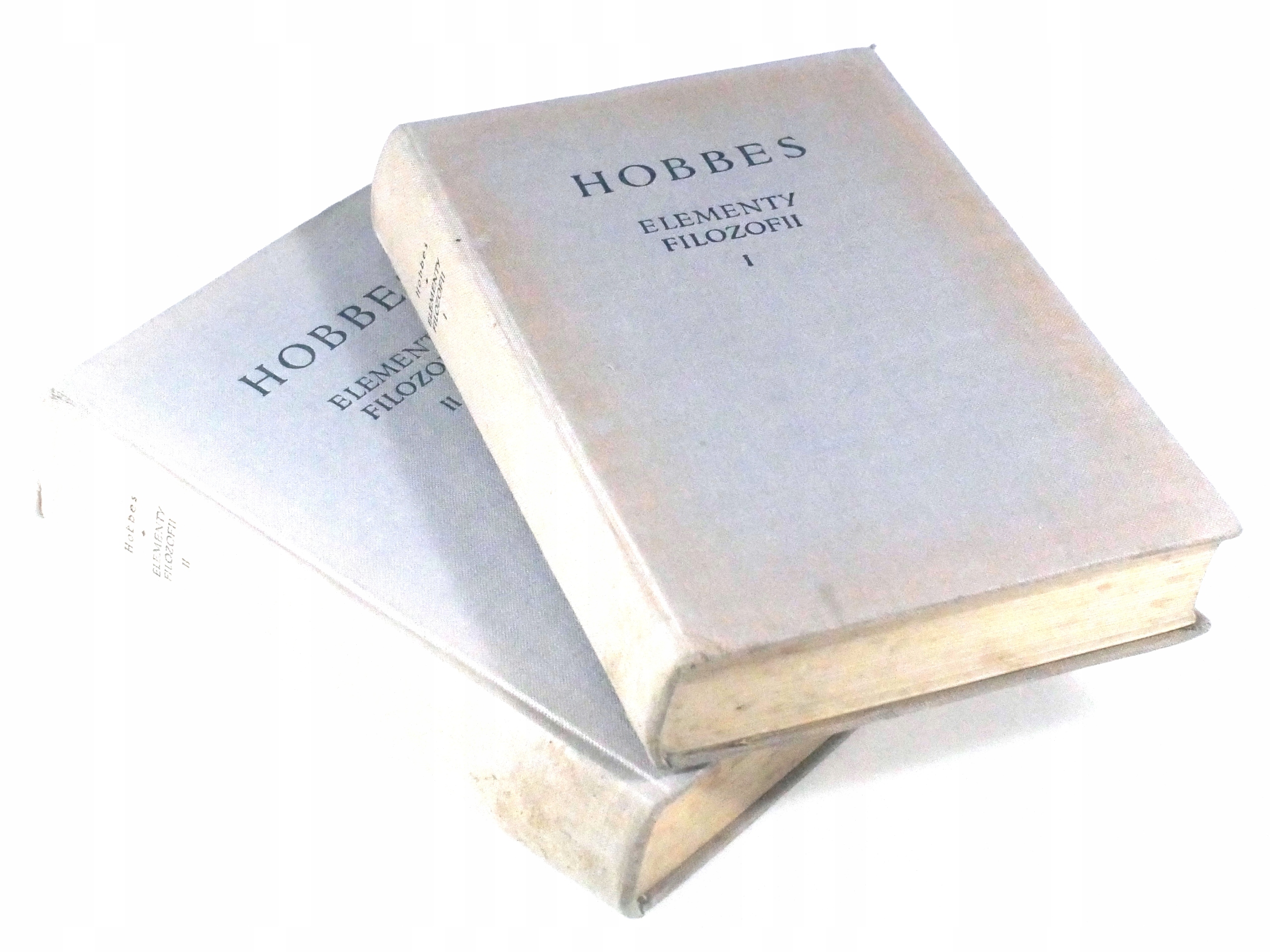 ELEMENTY FILOZOFII tom 1-2 Tomasz Hobbes