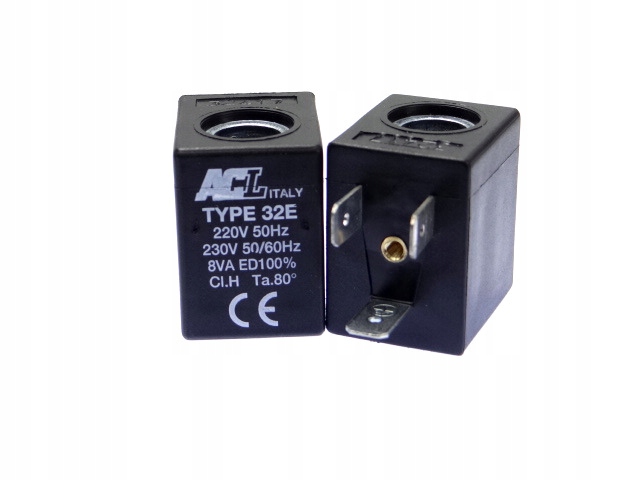 Cívka Acl 32E pro elektroventil 230V 8VA Fi 10,2 mm