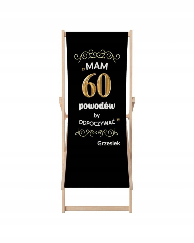 Lehátko jako dárek k narozeninám 18 20 30 40 50 let s jménem