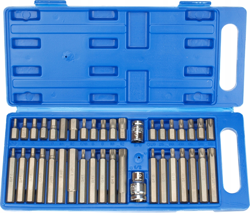 Zestaw Bitów Imbus Torx Spline Klucze 40 El.