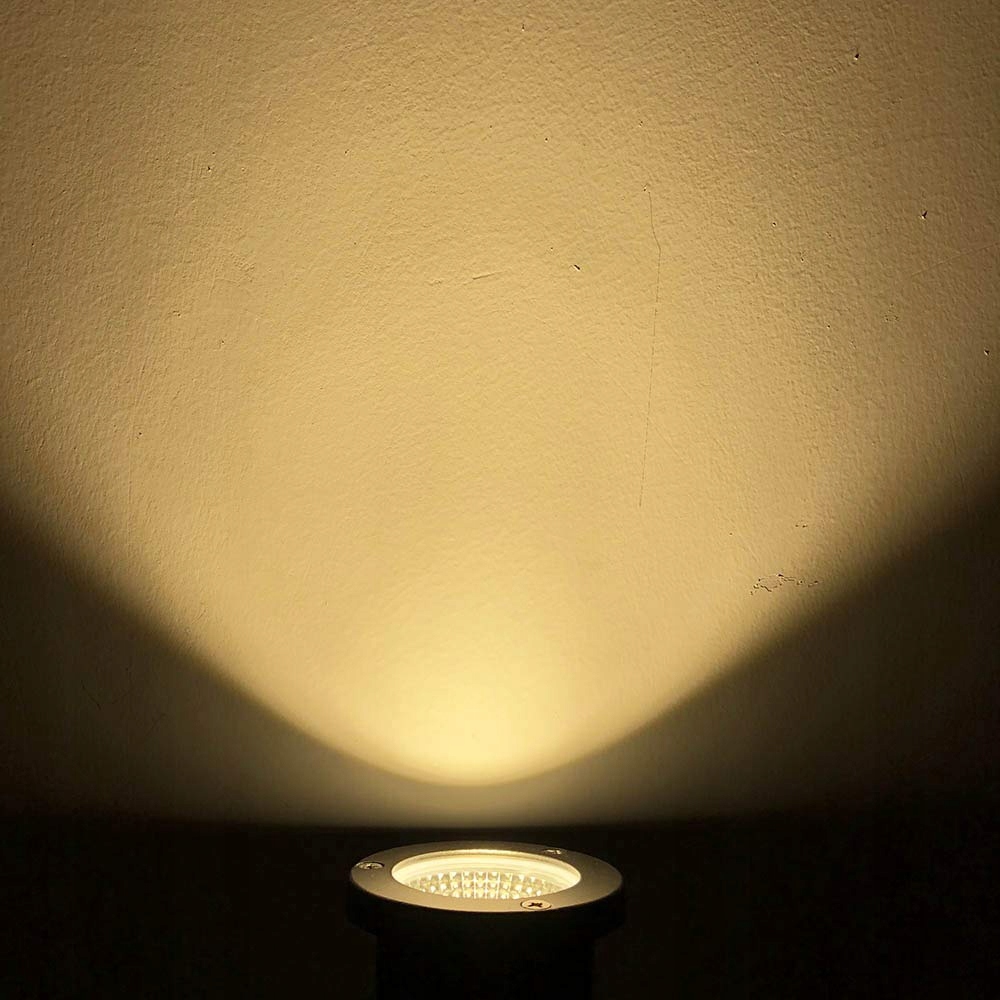 Reflektor LED 7W 2700K Z Klipsem 2m Kabel IP65 Ciepła Biel Ogród MONSING — miniatura 2