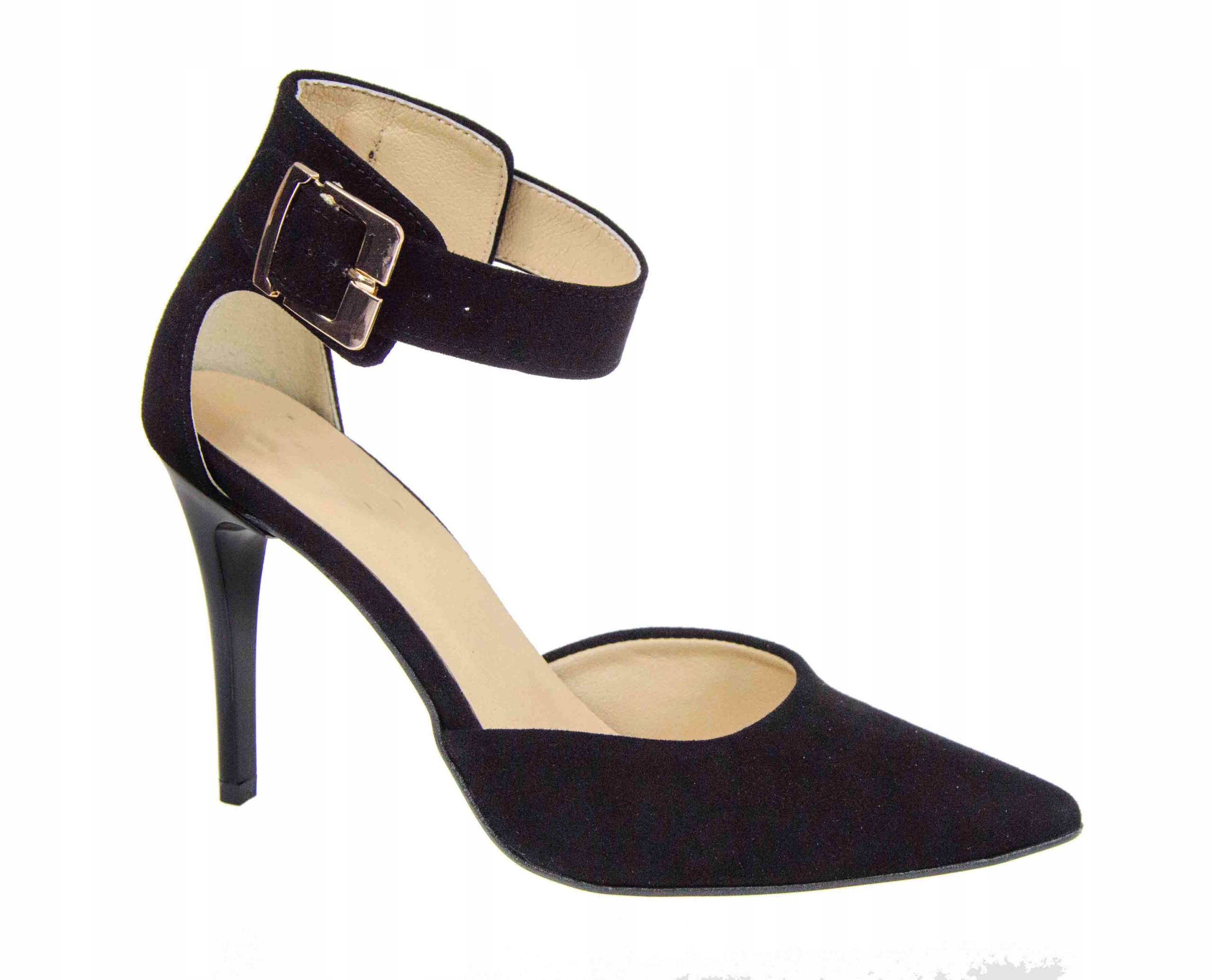 LaRoni E788 Lodičky Sandály Černá Kůže